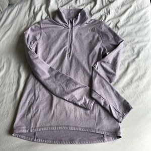 Reebok Quarter Zip Pullover Lilac medium